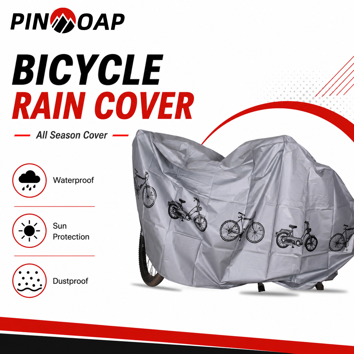 Cycling Gear Travel Bag - PINMOAP Housse de protection universelle pour