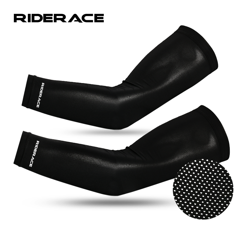 Cycling Arm Warmers - Manchons de cyclisme en soie glacée,