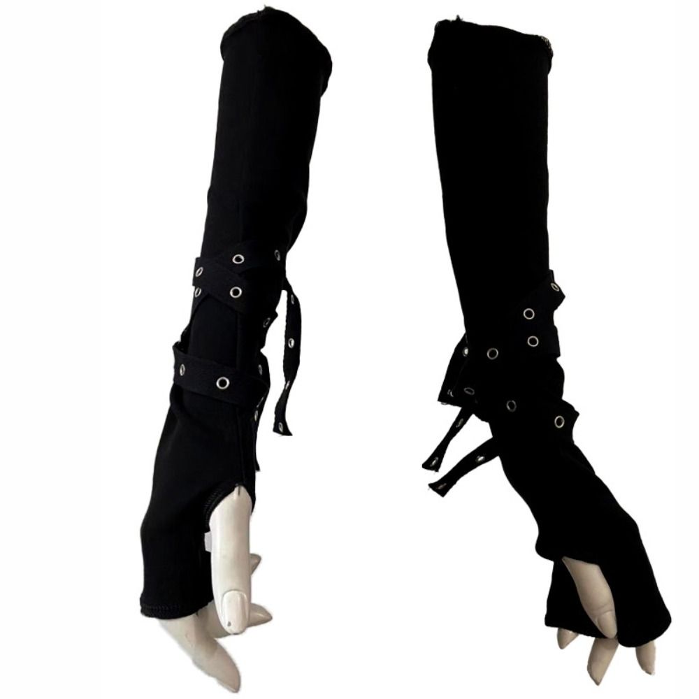 Cycling Arm Warmers - Chauffe-bras gothique à demi-doigt, unisexe, conception