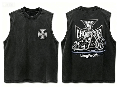 Vintage Cycling Gear - Nouveau débardeur unisexe décontracté style streetwear,