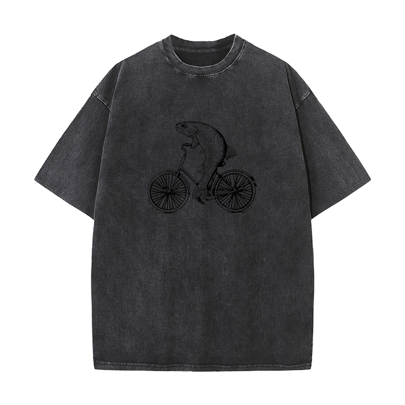 Y-& Tees-T-shirt à col rond en - Vintage Cycling Gear avis et prix