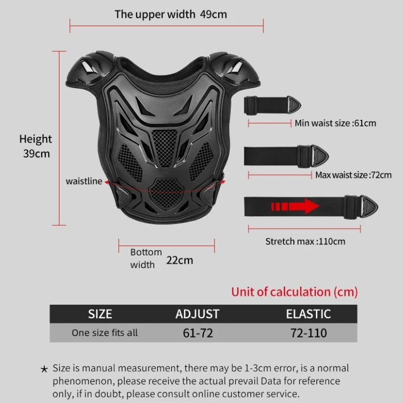 Armure corporelle pour Moto po - Cycling Protective Gear Kids avis et prix