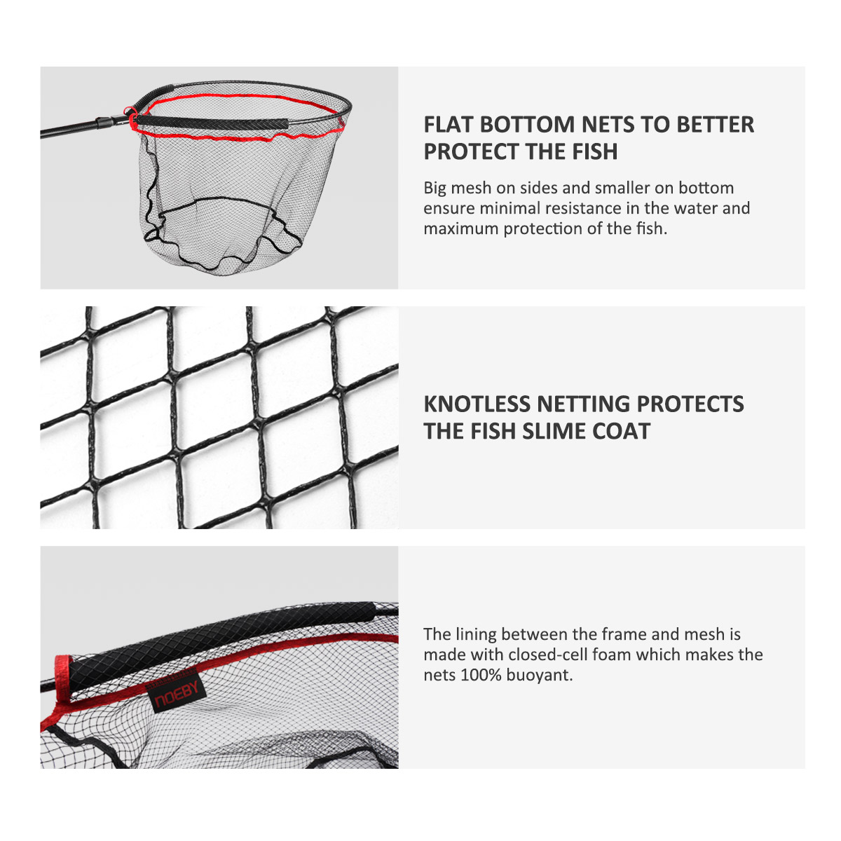 NOEBY Épuisette Pliante 60cm×5 - Cycling Landing Gear avis et prix